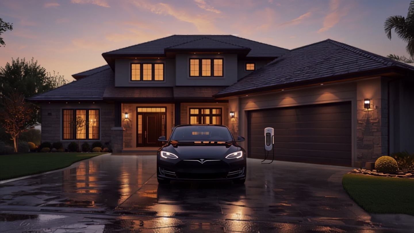 Home powered and lit during a storm outage